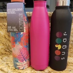 Set of three 26 0z. Aluminum water bottles